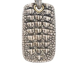 David Yurman Alligator Amulet